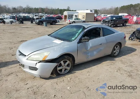 2003 Honda Accord 2.4 Ex из США, поврежденный, VIN 1HGCM72613A002237